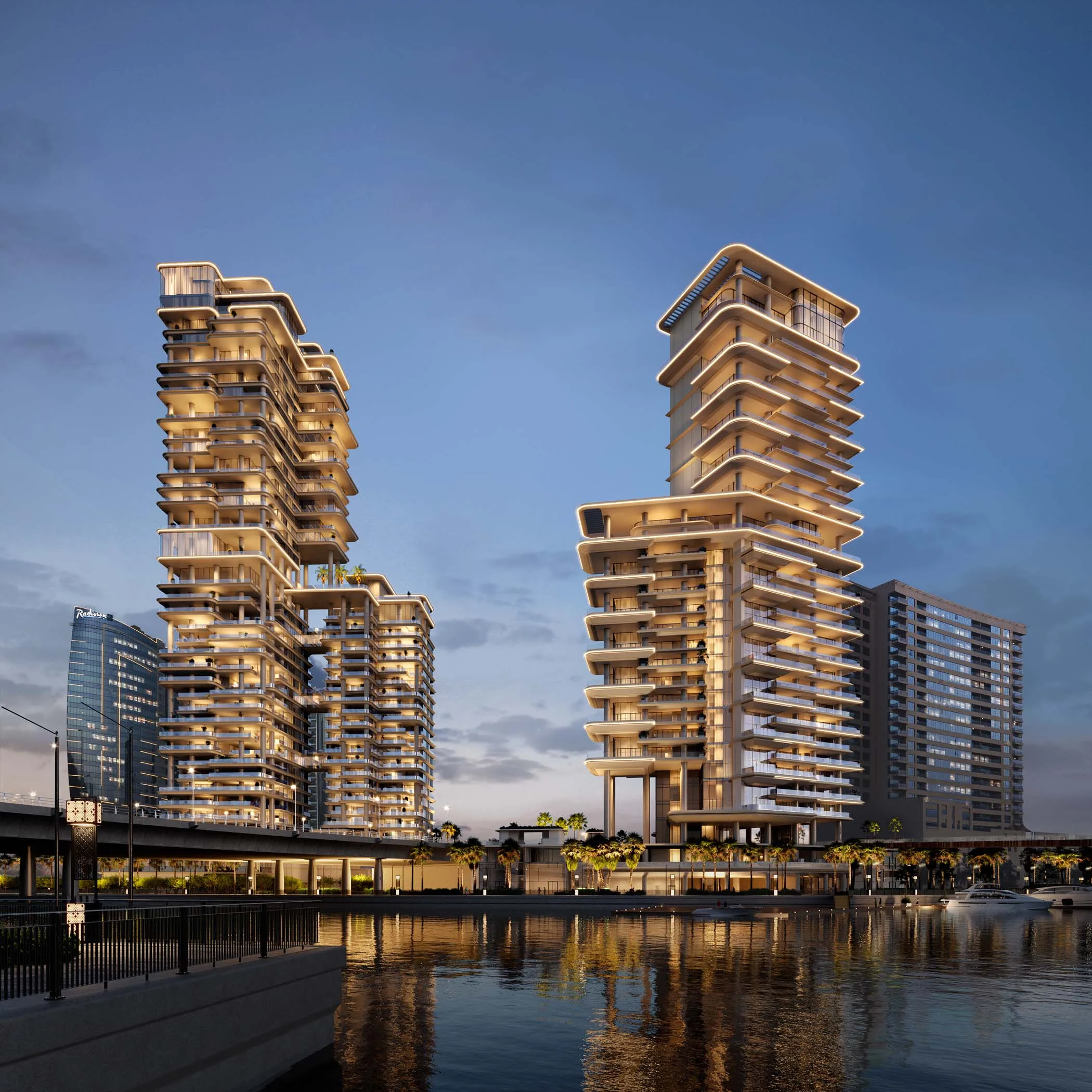 VELA and VELA  VIENTO’s 
exclusive canal-side location