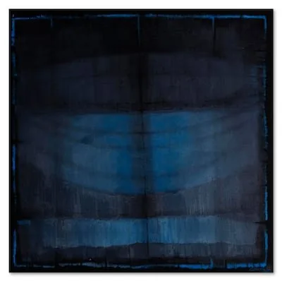 Mandala Bleu Nuit (1982) by Nadia Saikali. Photo: Christies Images
