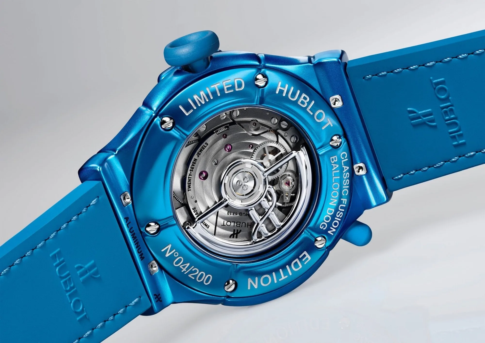 Hublot Classic Fusion Balloon Dog by Jeff Koons limited edition caseback