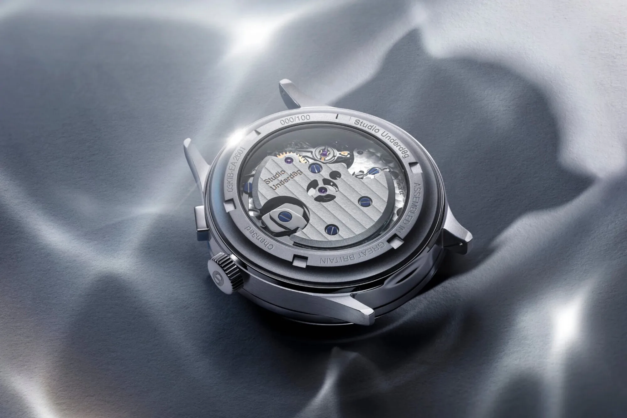 Studio Underd0g x Ahmed Seddiqi 03SERIES Chan3ad caseback with Sellita SW510-M